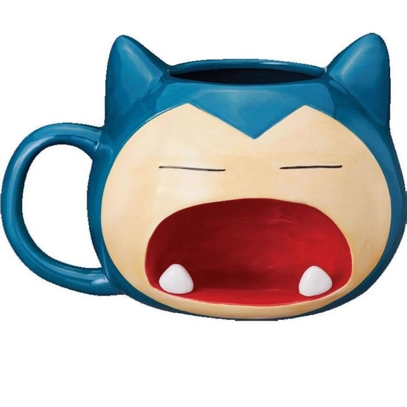 Pokémon Snorlax Mug XL - Green and Red EUC - Picture 2 of 3